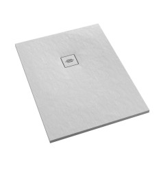 Brodzik kompozytowy Protos White Stone 90x180x4 cm, prost. Schedline (3SP.P1P-90180/B/ST-M1/B/ST)