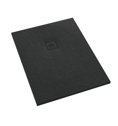 Brodzik kompozytowy Protos Black Stone 90x180x4 cm, prost. Schedline (3SP.P1P-90180/C/ST-M1/C/ST)