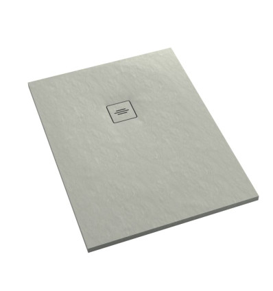 Brodzik kompozytowy Protos Cement Stone 90x180x4 cm, prost. Schedline (3SP.P1P-90180/CT/ST-M1/CT/ST)