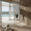 Brodzik kompozytowy Libra Cashmere Stone 80x80x3 cm, kwadratowy Schedline (3SP.L1K-8080/PK/ST)