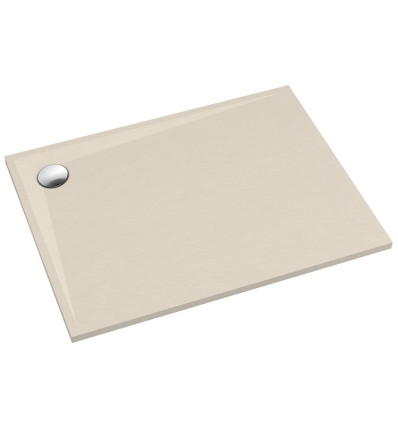 Brodzik kompozytowy Libra Cashmere Stone 90x140x3 cm, prost. Schedline (3SP.L1P-90140/PK/ST)