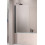 Parawan nawannowy 50 Nes Brushed GunMetal PNJ I Radaway (10011050-92-01L)