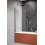 Parawan nawannowy 50 Nes Brushed Nickel PNJ I Radaway (10011050-91-01L)