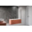 Parawan nawannowy 50 Nes Brushed Nickel PNJ I Radaway (10011050-91-01R)