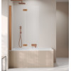 Parawan nawannowy 100 Nes Brushed Copper PND I Radaway (10010100-93-01L)