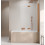 Parawan nawannowy 100 Nes Brushed Copper PND I Radaway (10010100-93-01R)