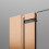 Parawan nawannowy 100 Nes Brushed Copper PND I Radaway (10010100-93-01R)