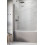 Parawan nawannowy 100 Nes Brushed Nickel PND I Radaway (10010100-91-01L)