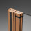 Parawan nawannowy 100 Nes Brushed Copper PND II Radaway (10009100-93-01R)
