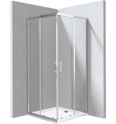 Kabina prysznicowa z brodzikiem kwadratowa - 80x80 cm Deante (KYCP0088P)