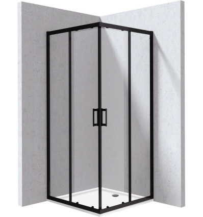 Kabina prysznicowa z brodzikiem kwadratowa - 80x80 cm Deante (KYCPN088P)