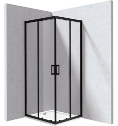 Kabina prysznicowa z brodzikiem prostokątna - 80x90 cm Deante (KYCPN089P)