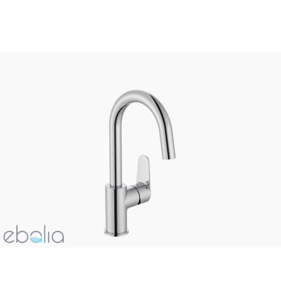 Victoria Plus Bateria umywalkowa sztorcowa wysoka z korkiem click-clack, Cold Start VICTORIA PLUS Roca (A5A4A4FC00)