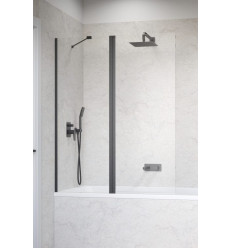 Parawan nawannowy 100 Nes Brushed GunMetal PND II Radaway (10009100-92-01L)