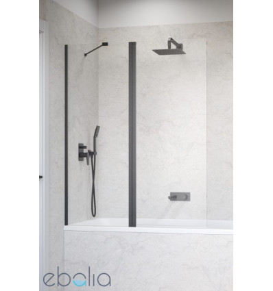 Parawan nawannowy 100 Nes Brushed GunMetal PND II Radaway (10009100-92-01L)