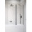 Parawan nawannowy 100 Nes Brushed GunMetal PND II Radaway (10009100-92-01R)
