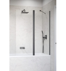 Parawan nawannowy 100 Nes Brushed GunMetal PND II Radaway (10009100-92-01R)