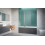 Parawan nawannowy 100 Nes Brushed Nickel PND II Radaway (10009100-91-01L)