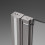 Parawan nawannowy 100 Nes Brushed Nickel PND II Radaway (10009100-91-01R)