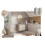Szafka pod umywalkę 80 cm 2 szuflady kaszmirowy mat Dalia Cashmere Comad (DALIA CASHMERE 82-80-46-2S)