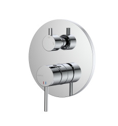 Bateria prysznicowo wannowa podtynkowa dwufunkcyjna chrom Ultimate Avapax (ABUL521111)