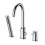 Bateria wannowa 3-otworowa chrom Utimate Avapax (ABUL231121)
