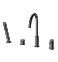 Bateria wannowa 4-otworowa gun metal Ultimate Avapax (ABUL241421)