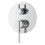 Bateria prysznicowo wannowa podtynkowa trzyfunkcyjna chrom Aurevo Avapax (ABAU5311C1)