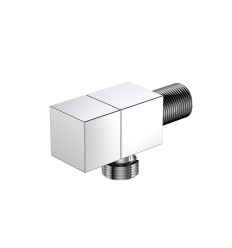 Zawór kątowy przyłączeniowy 1/2x3/8 mosiężny Cube Avapax (AOCU211111)