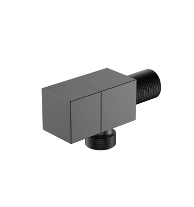 Zawór kątowy przyłączeniowy 1/2x3/8 mosiężny Cube Avapax (AOCU211411)