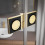 Kabina prysznicowa 80x70 Essenza Pro 8 Gold KDJ Radaway (10480512-01-01L + 10520245-09-01L + 10540070-01-01)