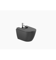 ONA Bidet podwieszany 53 cm CZARNY MAT ONA BLACK Roca (A357685080)
