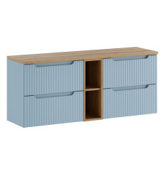 Zestaw meblowy 140cm z blatem Nova Denim Comad (SET-NOD B OAK 140CM S)