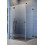 Kabina prysznicowa 80x70 Essenza Pro 8 Black KDJ Radaway (10480512-01-01L + 10520245-54-01L + 10540070-01-01)