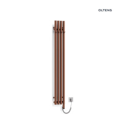 Grzejnik elektryczny 150x20,5 cm miedź szczotkowana Stang (e) Oltens (55120610)