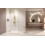 Kabina prysznicowa 80x70 Essenza Pro 8 Brushed Gold KDJ Radaway (10480512-01-01L + 10520245-99-01L + 10540070-01-01)