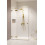 Kabina prysznicowa 80x70 Essenza Pro 8 Brushed Gold KDJ Radaway (10480512-01-01L + 10520245-99-01L + 10540070-01-01)