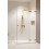Kabina prysznicowa 80x70 Essenza Pro 8 Brushed Gold KDJ Radaway (10480512-01-01R + 10520245-99-01R + 10540070-01-01)