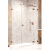Kabina prysznicowa 80x70 Essenza Pro 8 Brushed Copper KDJ Radaway (10480512-01-01R + 10520245-93-01R + 10540070-01-01)
