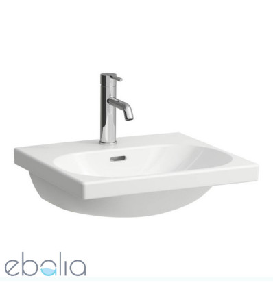 Umywalka ścienna 50x46 powłoka LCC z otworem na baterie LUA Laufen pro (H8100814001041)