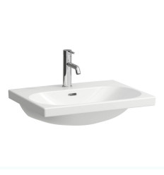 Umywalka ścienna 60x46 powłoka LCC z otworem na baterie LUA Laufen pro (H8100834001041)