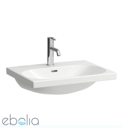Umywalka ścienna 60x46 powłoka LCC z otworem na baterie LUA Laufen pro (H8100834001041)