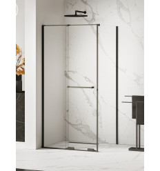 Kabina prostokątna 100x80 Smart Black New Trendy (EXK-4124)
