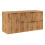Zestaw meblowy 120cm z blatem i szafką z koszem na pranie Adel Oak Comad (SET-ADO B 120CM LB)