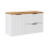 Zestaw meblowy 100cm z blatem i szafką z koszem na pranie Adel White Comad (SET-ADW B WOTAN 100CM LB)