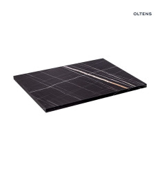 Blat naszafkowy 60 cm czarny marmur Lun Oltens (63028990)