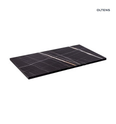 Blat naszafkowy 80 cm czarny marmur Lun Oltens (63029990)