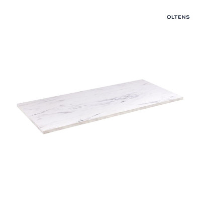 Blat naszafkowy 100 cm jasny marmur Lun Oltens (63026990)