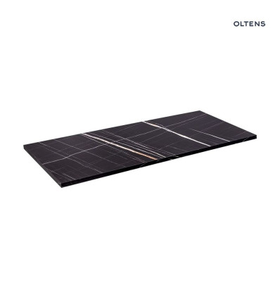 Blat naszafkowy 100 cm czarny marmur Lun Oltens (63030990)