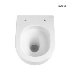 OneForm Kort Stille PureRim miska WC wisząca biały połysk Hamnes Oltens (42053000)
